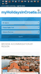 Mobile Screenshot of myholidaysincroatia.com